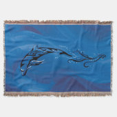 ブルートライバルドルフィン スローブランケット (正面)