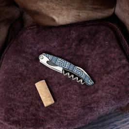 ブルートライバルパターンアート ソムリエナイフ