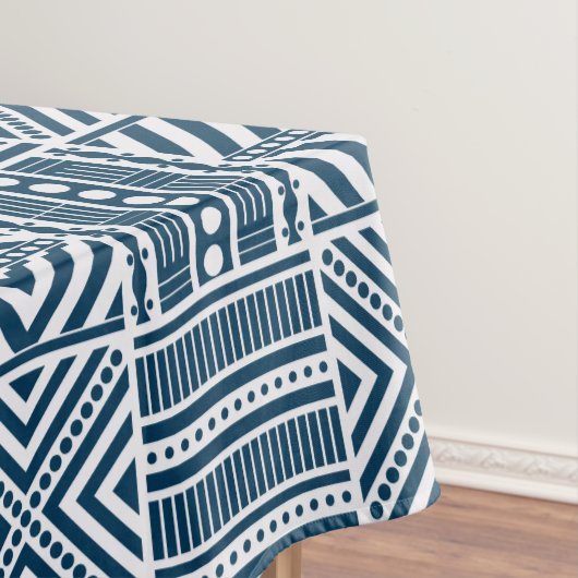 ブルートライバルパターンアート テーブルクロス (インサイチュ)