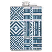 ブルートライバルパターンアート フラスク (裏面)