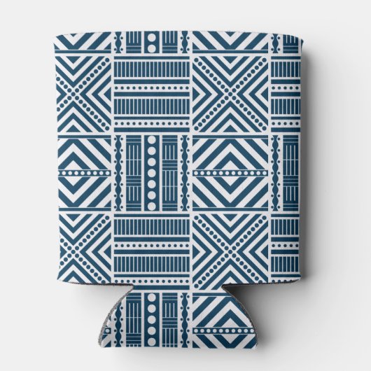 ブルートライバルパターンアート 缶クーラー (裏面)