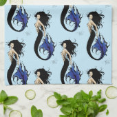 ブルートライバルマーメイド キッチンタオル (折り畳み)