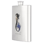 ブルートライバルマーメイド フラスク (左)