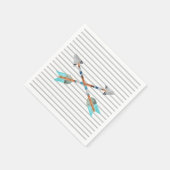 ブルートライバルワイルドワンバースデーパーティナプキン スタンダードカクテルナプキン (角)