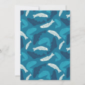 ブルートラウトフィッシュカスタムリタイアメントパーティー 招待状 (裏面)