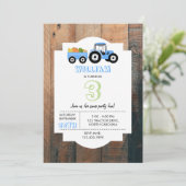 ブルートラクタートラックファームプロデュース誕生日 招待状 (スタンド正面)