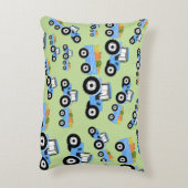 ブルートラクタートラックファームプロデュース アクセントクッション (裏面(縦))