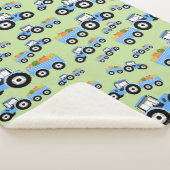 ブルートラクタートラックファームプロデュース シェルパブランケット (3/4)