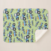 ブルートラクタートラックファームプロデュース シェルパブランケット (正面(横))