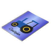 ブルートラクター ノートブック (左側)