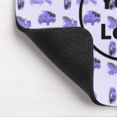 ブルートラックのビジネスパターン マウスパッド (コーナー)