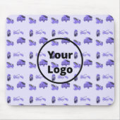 ブルートラックのビジネスパターン マウスパッド (正面)