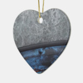 ブルートラックの曇り窓 セラミックオーナメント (左)