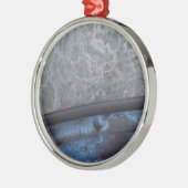 ブルートラックの曇り窓 メタルオーナメント (左)