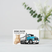 ブルートラックイラストレーション |ボックス 名刺 (スタンド正面)