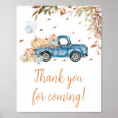 ブルートラックカボチャありがとう来ありがとう ポスター (正面)