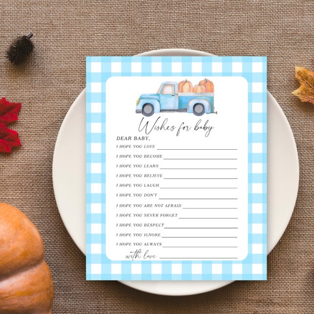 ブルートラックカボチャ – ベビーゲームの願い (クリエイターアップロード済み)