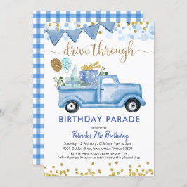 ブルートラックボーイドライブバイ誕生日パレード 招待状