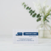 ブルートラック 名刺 (スタンド正面)