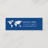 ブルートラベルモダンエージェントのツアー冒険 スキニー名刺 (正面)