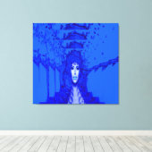 ブルートランス キャンバスプリント (インサイチュ (ウッドフロア))