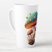 ブルートリップ（幻覚体験）のようなアマニタムスカリアラテマグ カフェラテマグ (左アングル)