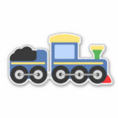 ブルートレインエンジンと石炭車 シール (正面)