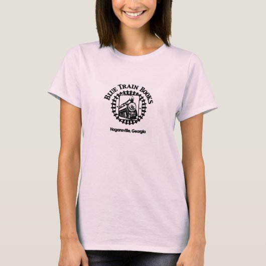 ブルートレインブックレディース長袖ティー Tシャツ (正面)