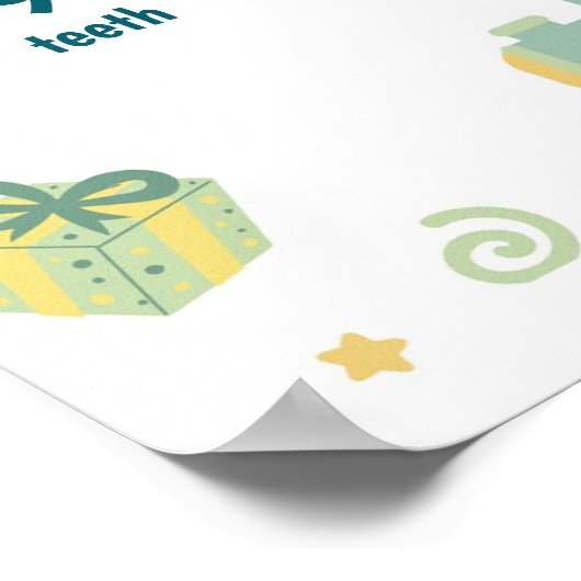 ブルートレイン誕生統計1st誕生日マイルストーン ポスター (角)