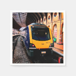 ブルートレイン、ニューヨーク駅 スタンダードカクテルナプキン