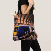 ブルートレイン（ニューヨーク） トートバッグ (クローズアップ)