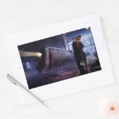 ブルートレイン 長方形シール (封筒)