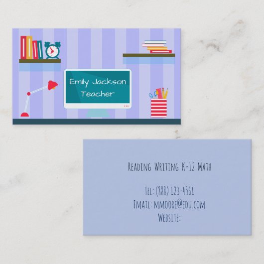 ブルートレンディー先生タトリン 名刺 (正面/裏面)