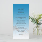 ブルートロピカルパームツリービーチ結婚式 メニュー (スタンド正面)