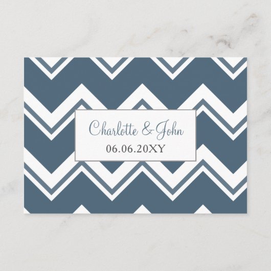 ブルートロピカルパーム結婚の木 エンクロージャーカード (裏面)