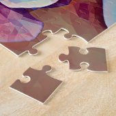 ブルートロピカルフラワーズアートフローラパズル ジグソーパズル (側面)