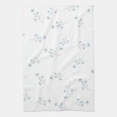 ブルートロピカルフローラ大千年紀 キッチンタオル (縦)