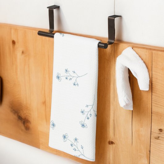ブルートロピカルフローラ大千年紀 キッチンタオル