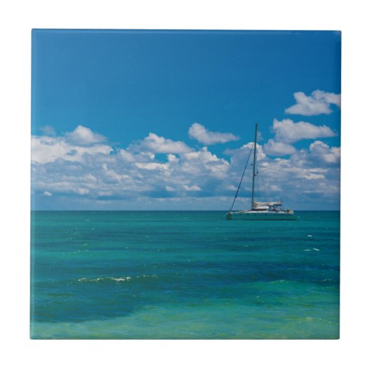 ブルートロピカルベイシースケープ タイル (正面)