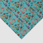 ブルートロピカル海海洋生物パラダイスウォーターカラー 薄葉紙 (詳細)