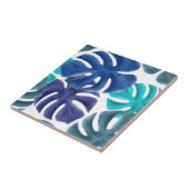 ブルートロピカル葉ズ タイル (側面)