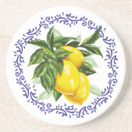 ブルートワイルレモン フレンチカントリーのウェディングシャワー コースター