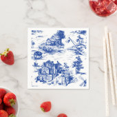 ブルートワフランスのイル スタンダードカクテルナプキン (インサイチュ)