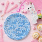 ブルートワール紙プレート ペーパープレート (パーティー)