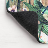 ブルートンフライアットザポンドーヴィンテージイラストレーション マウスパッド (コーナー)