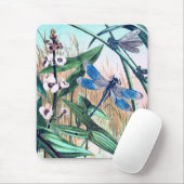 ブルートンフライアットザポンドーヴィンテージイラストレーション マウスパッド (マウス)