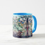 ブルートンフライアットザポンドーヴィンテージイラストレーション マグカップ (正面右)