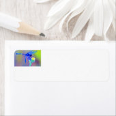 ブルートンフライ差出人住所 ラベル (インサイチュ)