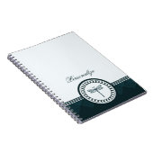 ブルートンボのエンブレムノートブック ノートブック (右側)