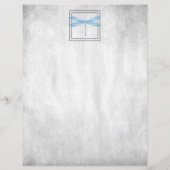 ブルートンボパーソナライズされたイ紙シート (裏面)